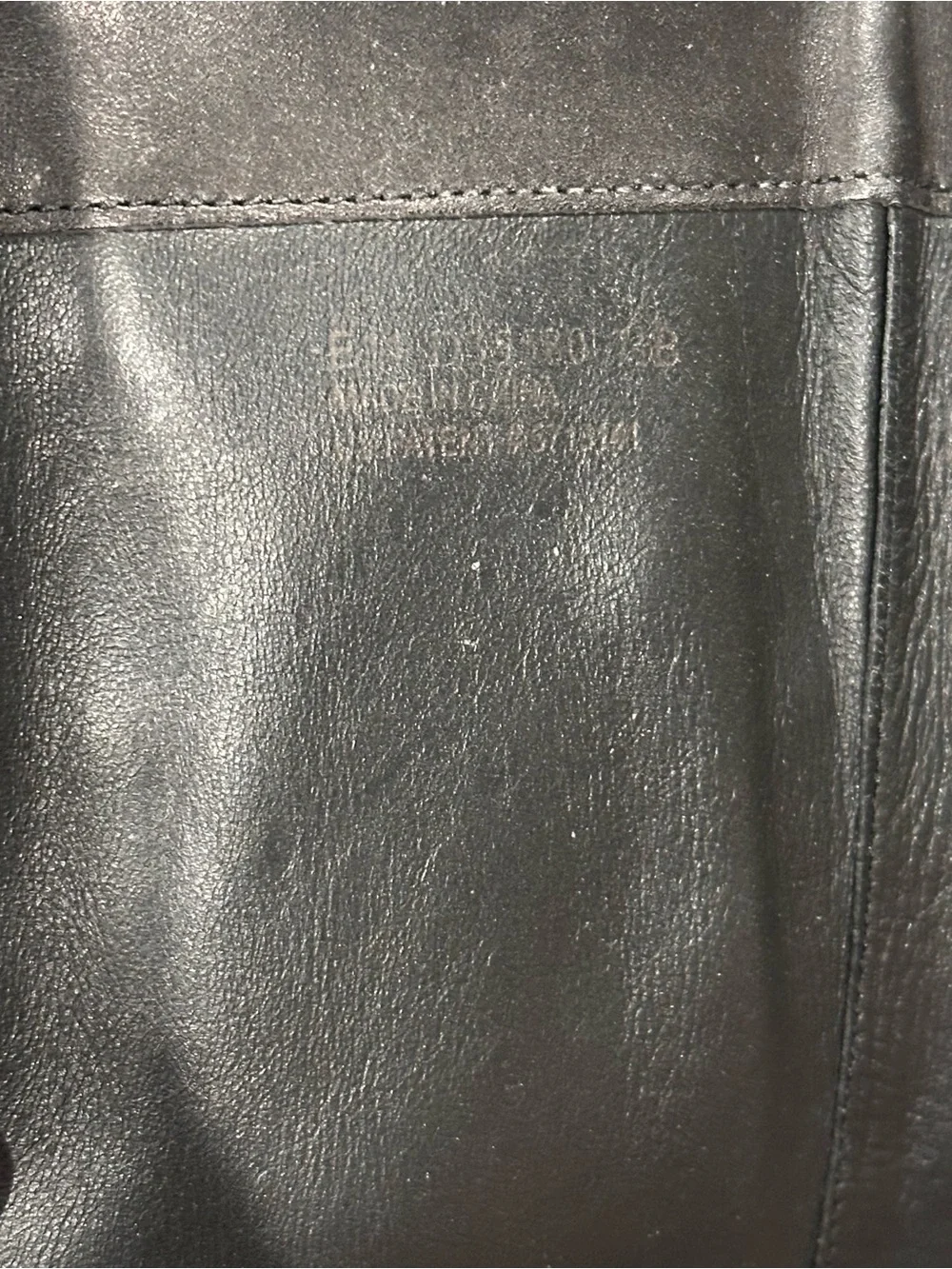 Cole Haan Black Leather Over-The-Knee Boots with Double Buckle